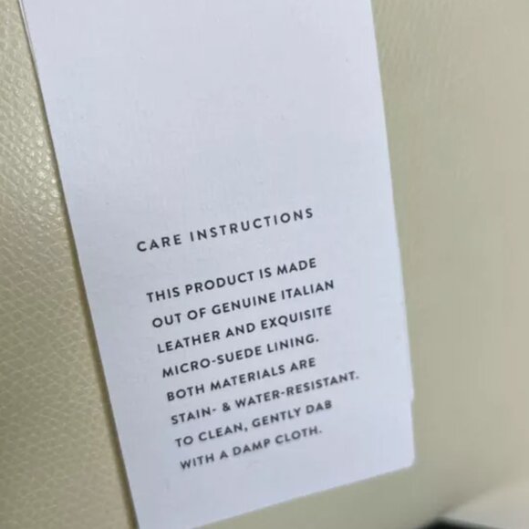 Senreve Doctor Bag Satchel Handbag Shoulder Bag Zip Sand Genuine Italian Leather - Picture 15 of 16